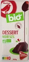 Mängden socker i Dessert noir 52%