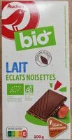 Mängden socker i Bio Lait éclats noisettes