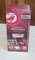 Mängden socker i AUCHAN ESPRESSO INTENSOBoisé et épicé