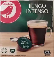 Mängden socker i Lungo intenso