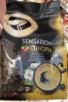 Mängden socker i Sensation ethiopia