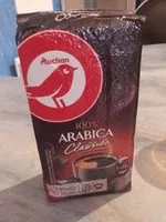 Mängden socker i AUCHAN 100% ARABICA Classique