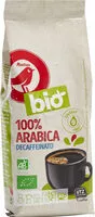Mängden socker i Auchan café moulu bio décaf 250g