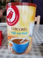 Mängden socker i Auchan café chicorée au lait 400g