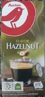 Mängden socker i Flavor hazelnut