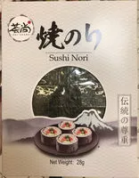 Mängden socker i Sushi Nori