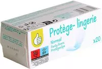 Mängden socker i Protège-lingerie normal x20