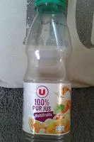 Mängden socker i multifruits 100 0/0  pur jus