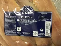 Mängden socker i Filet de Hareng Fumés Doux