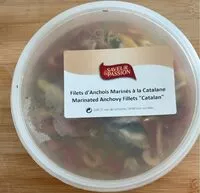 Mängden socker i Filets d’anchois marinés à la catalane