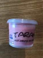 Mängden socker i Tarama aux œufs de cabillaud