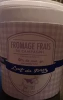 Mängden socker i Fromage frais de campagne