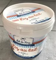 Mängden socker i Riz au lait au riz de Camargue