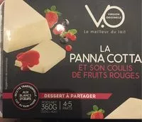 Mängden socker i La panna cotta