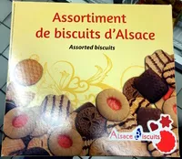 Mängden socker i Assortiment de biscuits d'Alsace