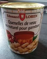 Mängden socker i Quenelles de veau