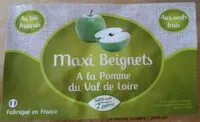 Mängden socker i Maxi Beignets à la pomme du Val de Loire
