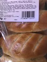 Mängden socker i Petit pain au lait pur beurre