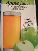 Mängden socker i Jus De Fruit Brick Helior Pomme