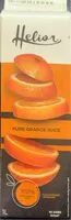 Mängden socker i Pur jus d'orange