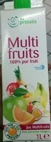 Mängden socker i Multi Fruits 100% pur fruit