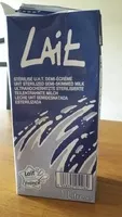 Mängden socker i Lait stérilisé UHT demi-écrémé