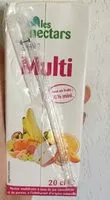 Mängden socker i Nectar multifruits