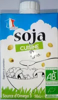 Mängden socker i Soja cuisine bio
