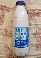 Mängden socker i Lait demi-écrémé stérilisé UHT