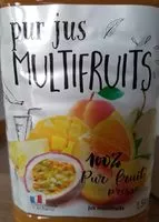 Mängden socker i Pur jus multifruits