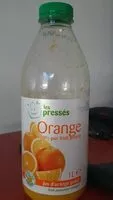Mängden socker i Orange 100% pur fruit pressé
