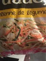 Mängden socker i Julienne de legumes