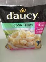 Mängden socker i Fleurettes de choux fleurs juste a rechauffer d'aucy 750g