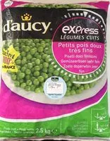 Mängden socker i Petits pois diux très fins