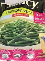 Mängden socker i Haricots verts extra fins juste a rechauffer d'aucy 750g
