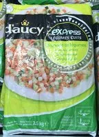 Mängden socker i Express Légumes Cuits Brunoise de Légumes
