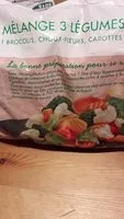 Mängden socker i Mélange 3 légumes