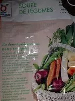 Mängden socker i Soupe de legumes