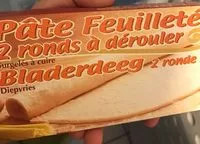 Mängden socker i Pâte feuilletée x2