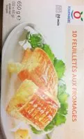 Mängden socker i 10 Feuilletés Aux Fromages Toupargel 650 G (10 X 65 G)