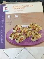 Mängden socker i Mini saucisses feuilletées
