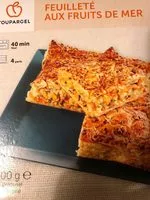 Mängden socker i Feuilleté aux Fruits de Mer