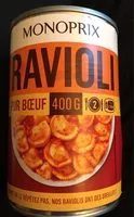 Mängden socker i Ravioli Pur Boeuf