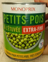 Mängden socker i Petits pois