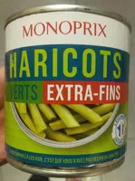 Mängden socker i Haricots verts extra-fins