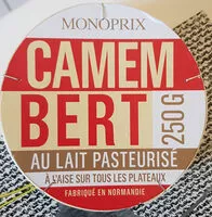 Mängden socker i Camembert au lait pasteurisé