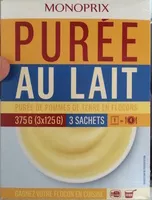 Mängden socker i Purée au lait