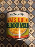 Mängden socker i Maïs doux croquants