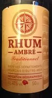 Mängden socker i Rhum Ambré