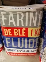 Mängden socker i Farine de blé fluide